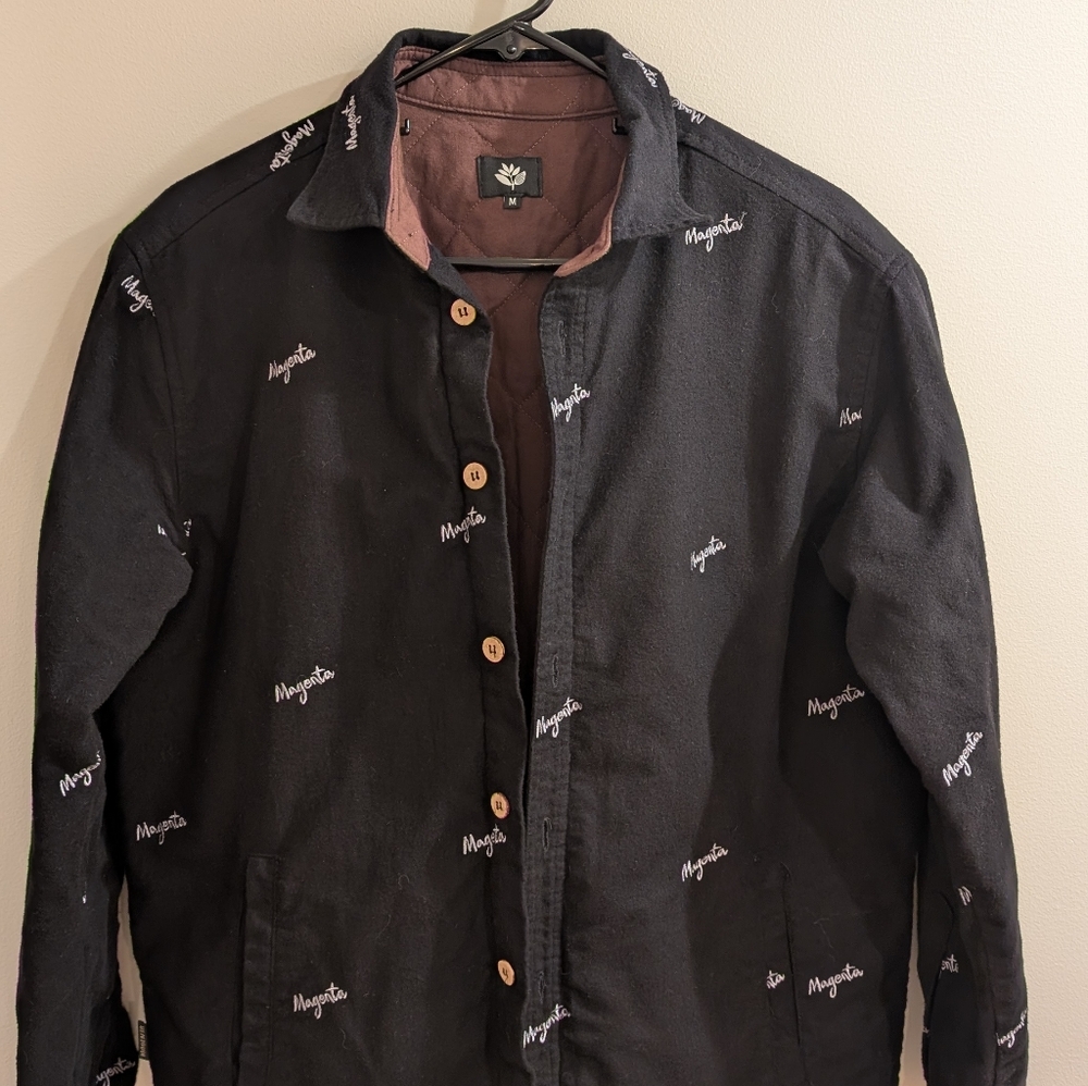 Magenta Scribe Overshirt